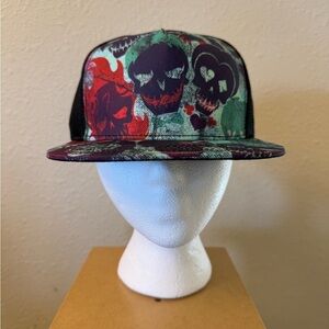 Suicide Squad Graphic Adjustable Baseball Cap Hat Snapback Trucker Mesh DC Comic